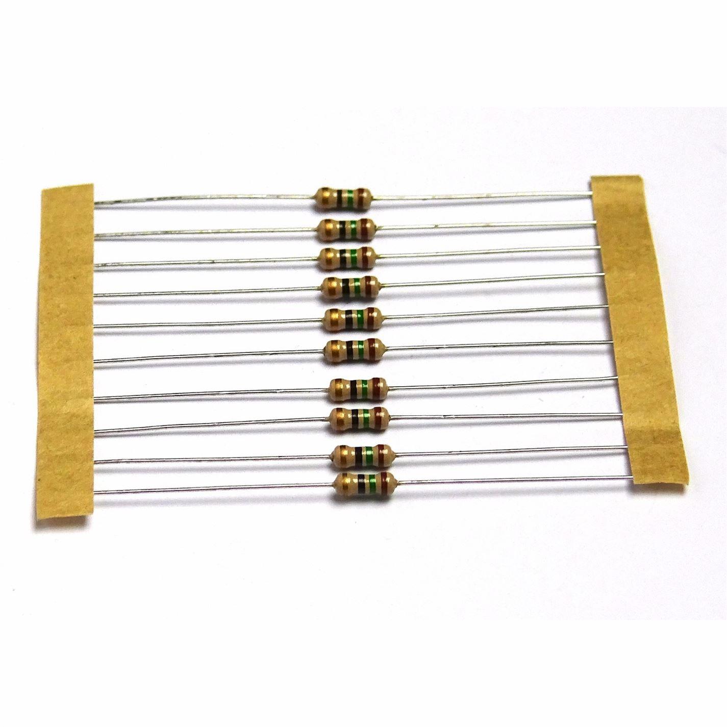 10 x Resistors 15 OHM Ohms 1/4W 0.25W 5% Carbon Film - UK Seller
