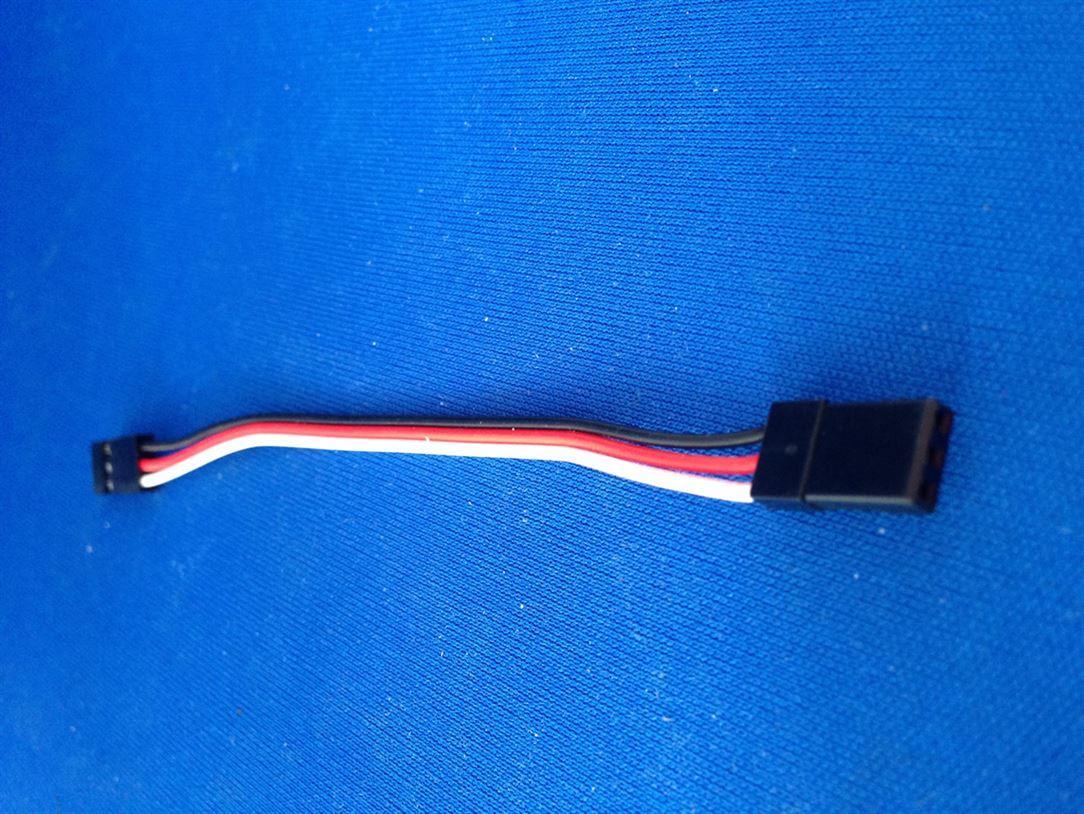 100mm Servo Extension Lead Wire Cable MALE TO MALE KK MK MWC Flight Control - UK Seller