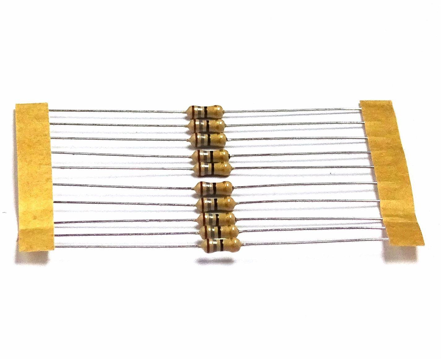 10x Resistors 18 Ohms 0.25w 5% Carbon Film - UK Seller