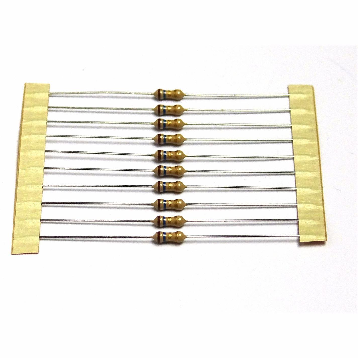 10 x Resistors 1.6 ohm 1/4w 0.25 5% Carbon Film - UK Seller