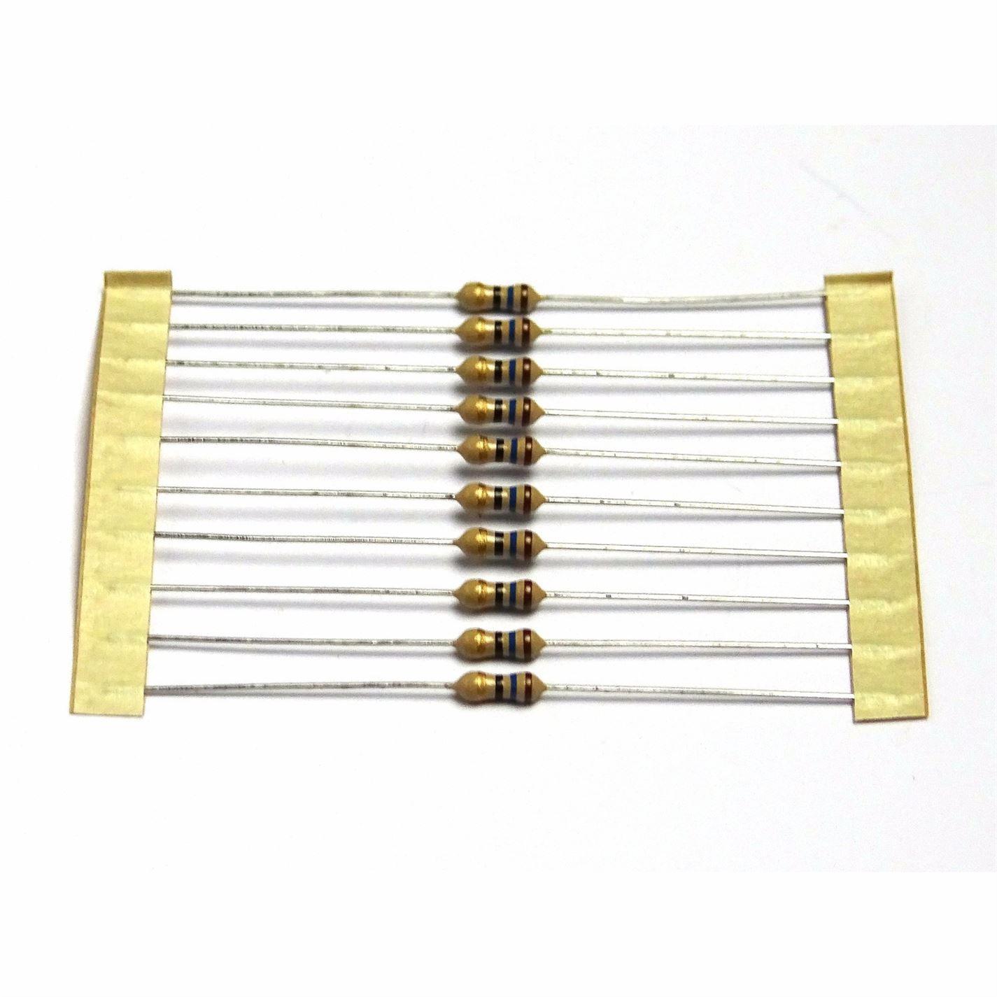 10 x Resistors 16 ohm ohms 1/4w 0.25w 5% Carbon Film - UK Seller