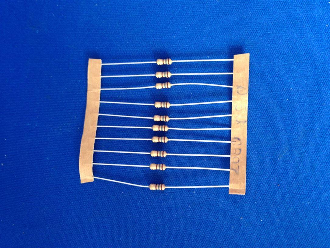10 x resistors 180 ohm ohms 1/4w 0.25w 5% Carbon Film - UK Seller