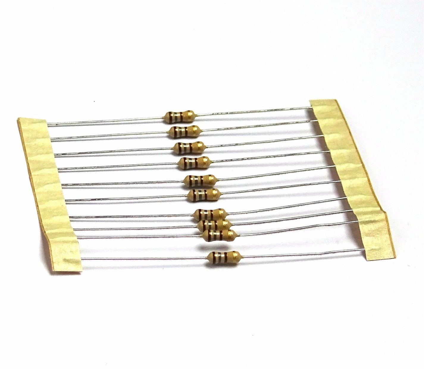 10 x resistors 180 ohm ohms 1/4w 0.25w 5% Carbon Film - UK Seller