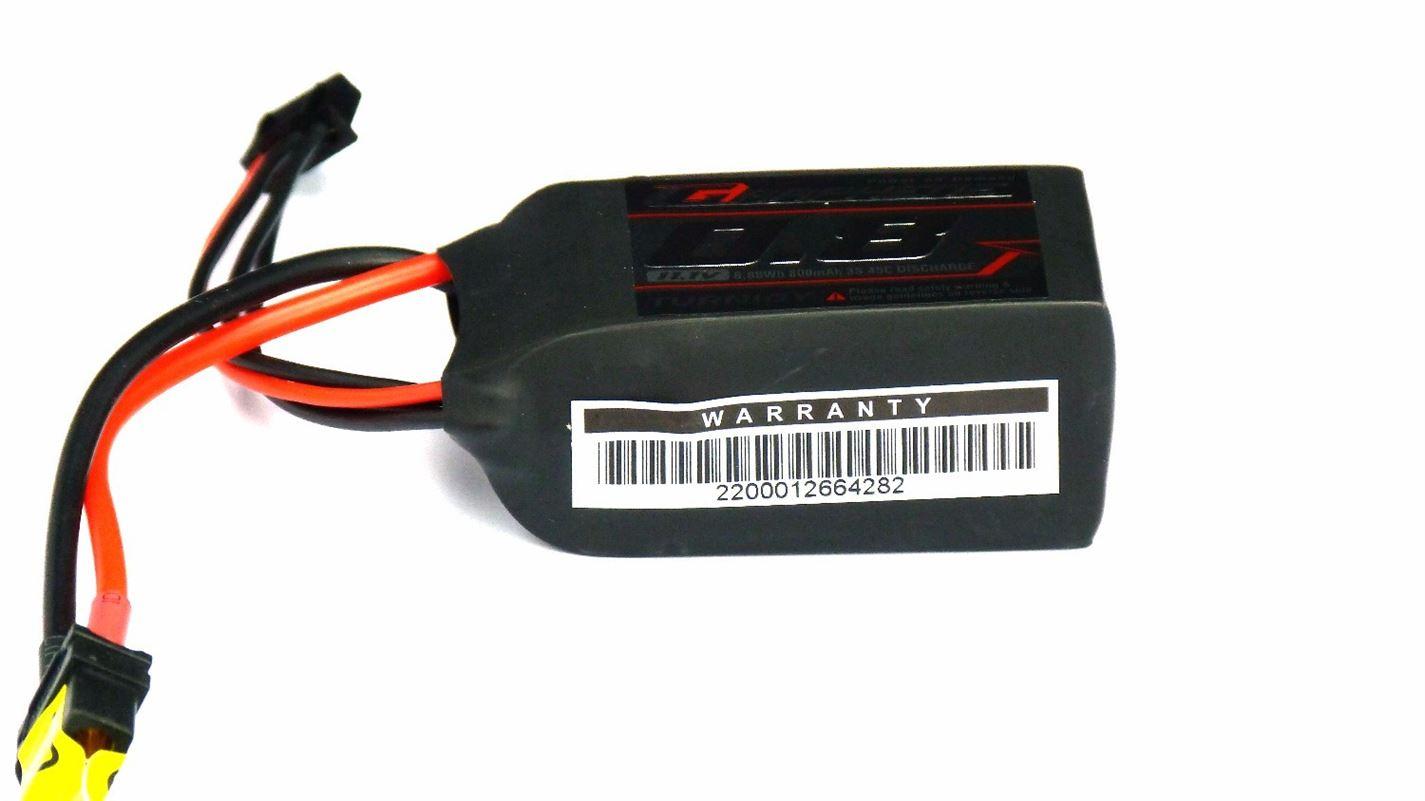 Turnigy Graphene 800mAh 3S 45C Lipo Battery Pack w/XT60 - UK Seller