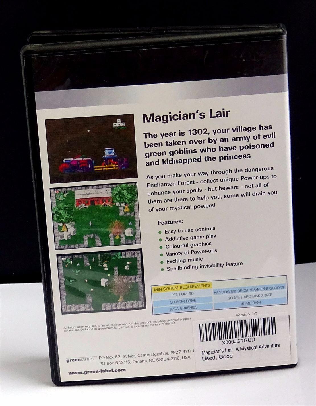 Magician's Lair - A Mystical Adventure (PC) - UK Seller