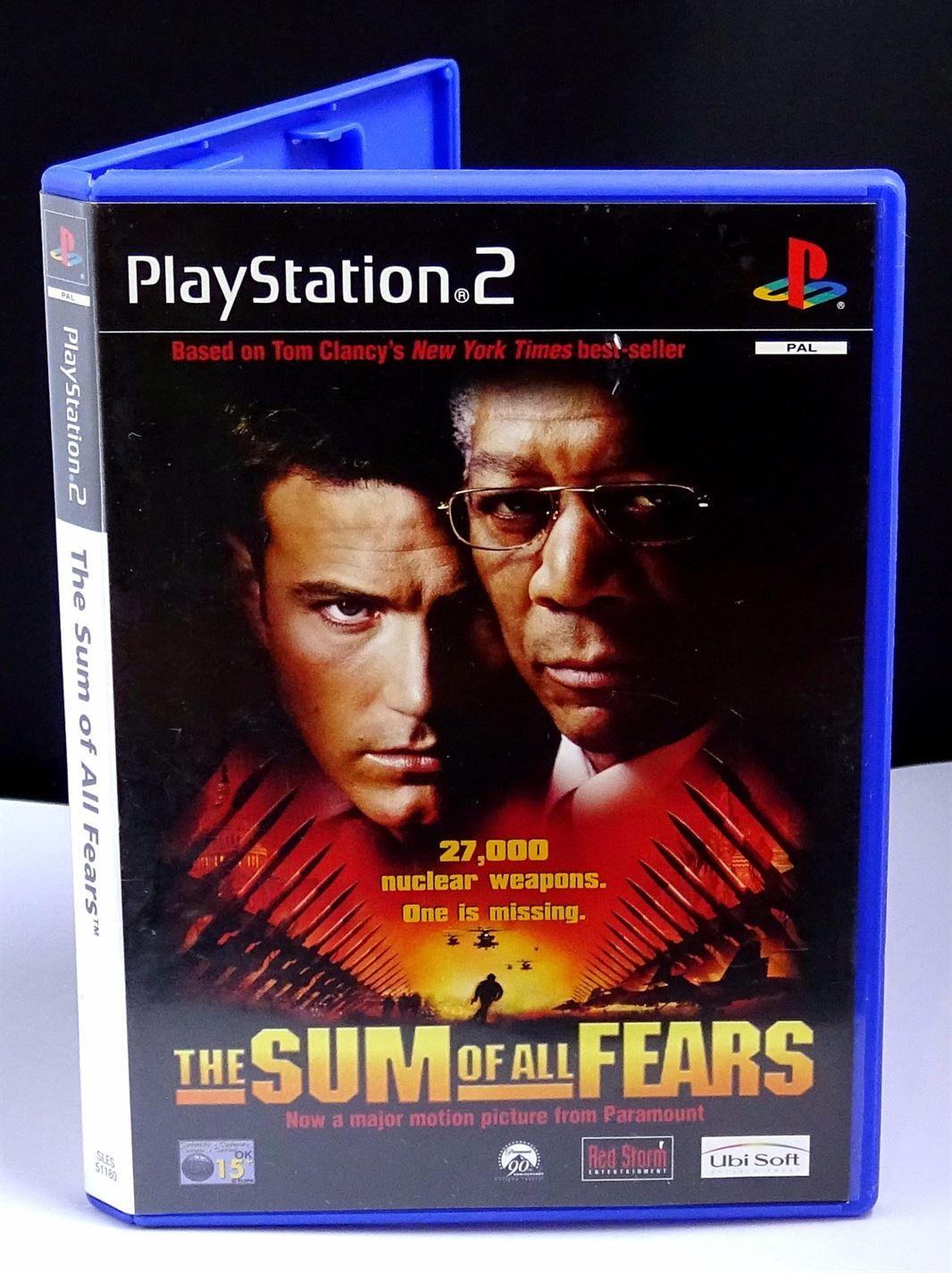 The Sum of all Fears PS2 (Playstation 2) - Free Postage - UK Seller