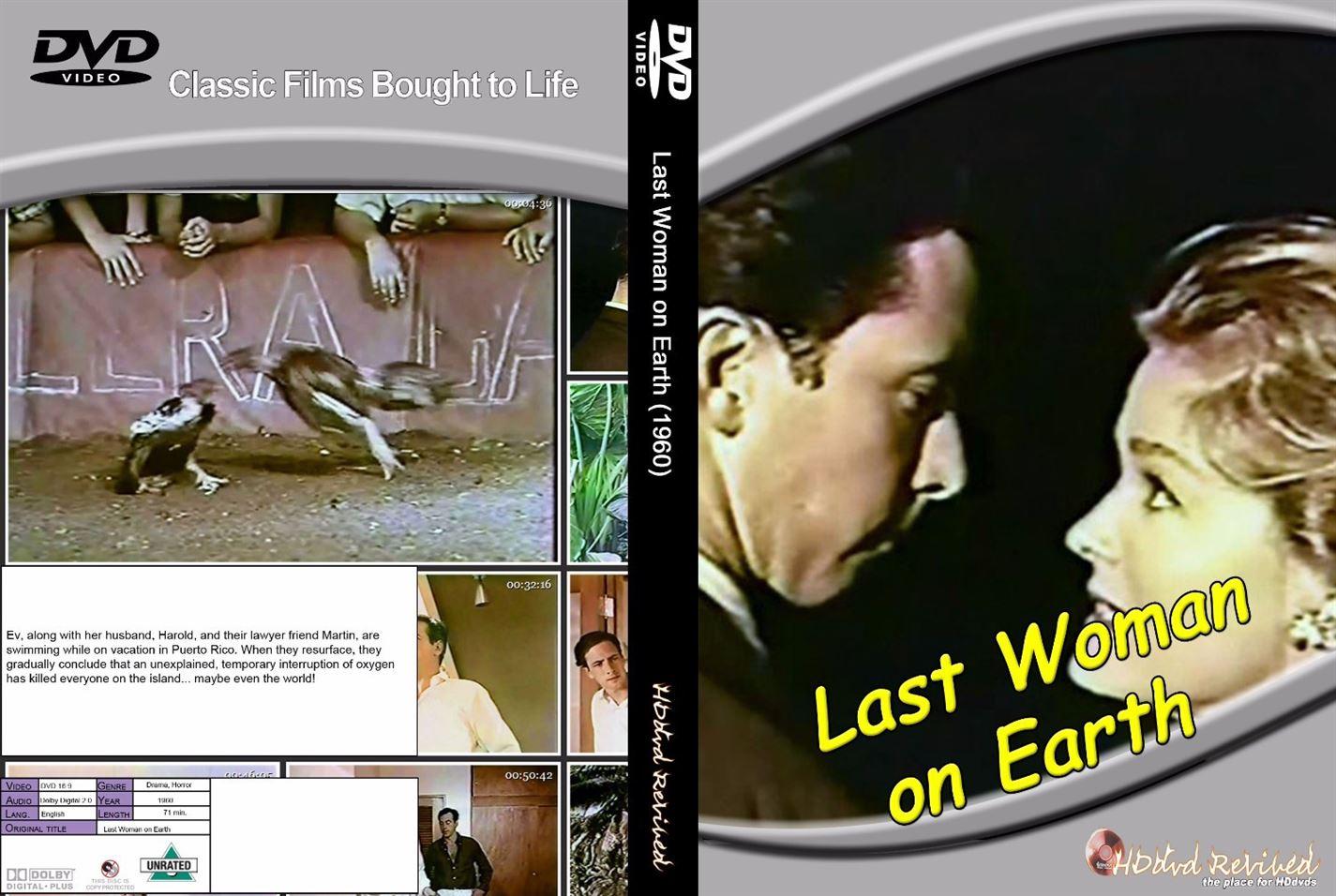 Last Woman On Earth (1960) - DVD - (HDDVD-Revived) - NEW - UK SELLER
