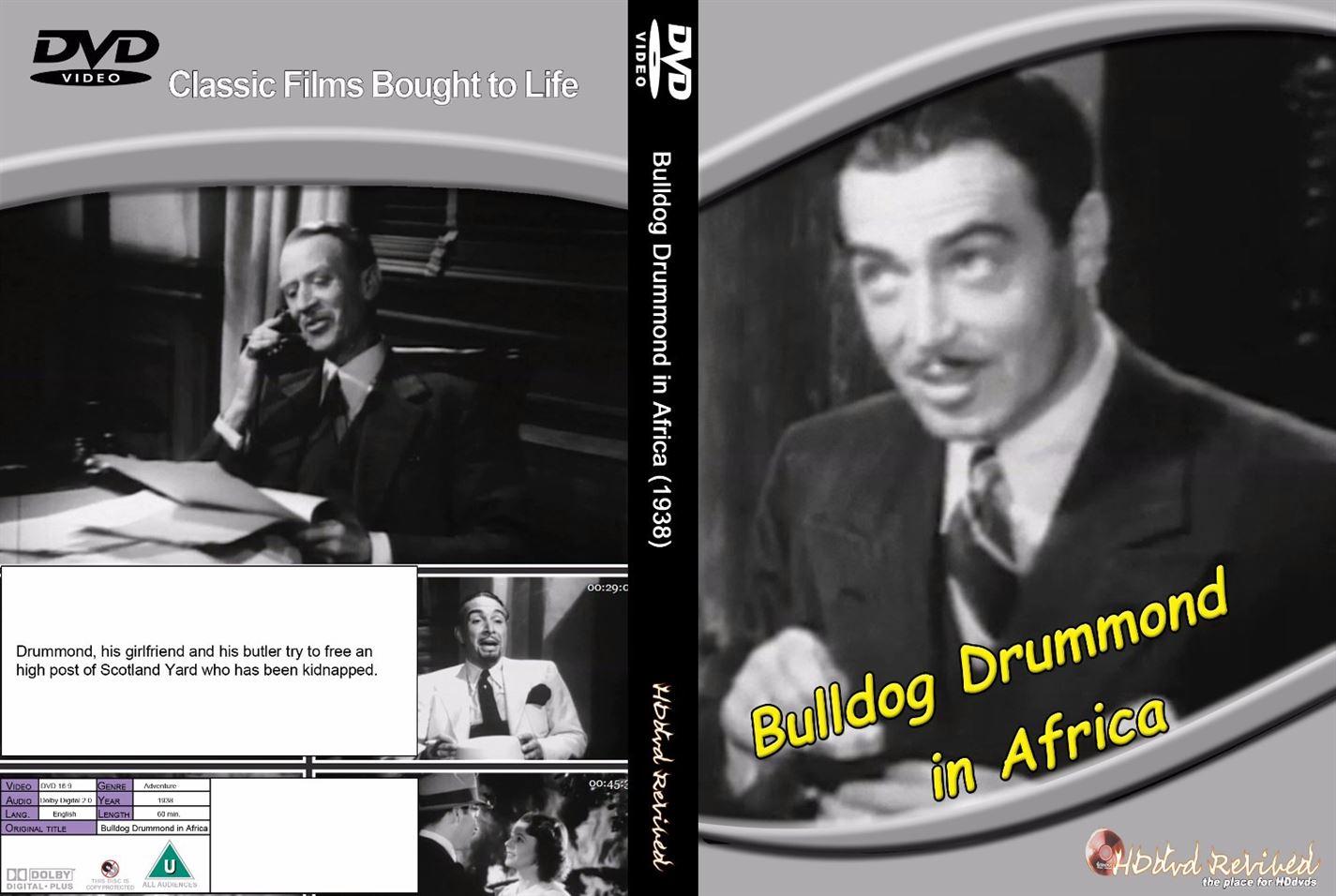 Bulldog Drummond In Africa (1938) - DVD - (HDDVD-Revived)