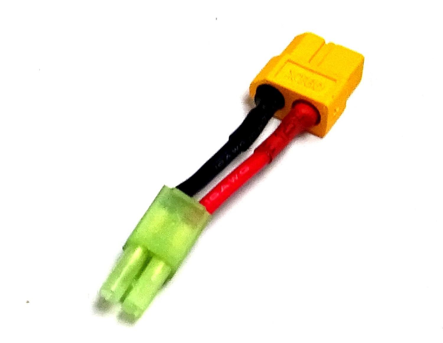XT60 Female To Mini Tamiya Male Charge Battery Lead Adapter AR Drone - UK Seller