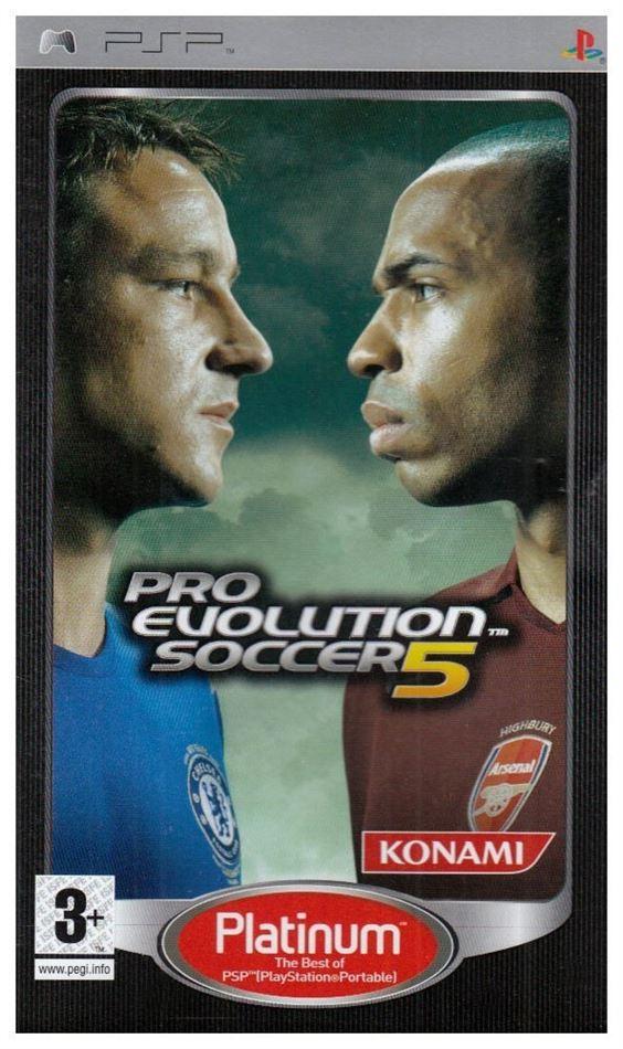 (CA FBA) Pro Evolution Soccer 5 Platinum PSP Game Pre Owned Sports - UK SELLER