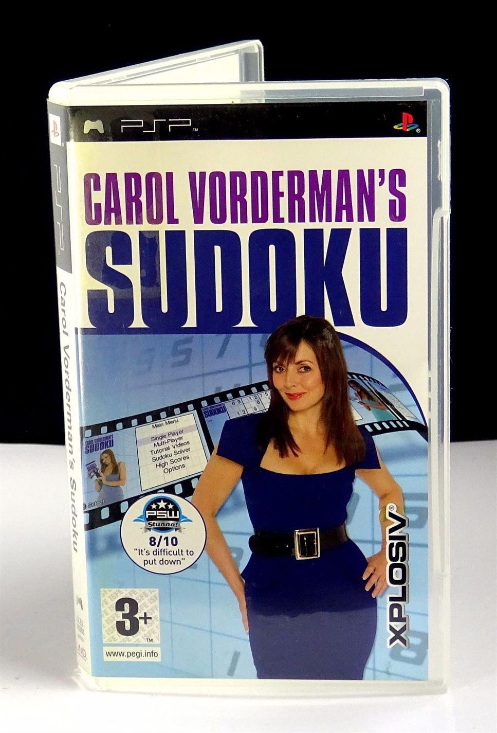 Carol Vorderman's Sudoku (PSP) - UK Seller