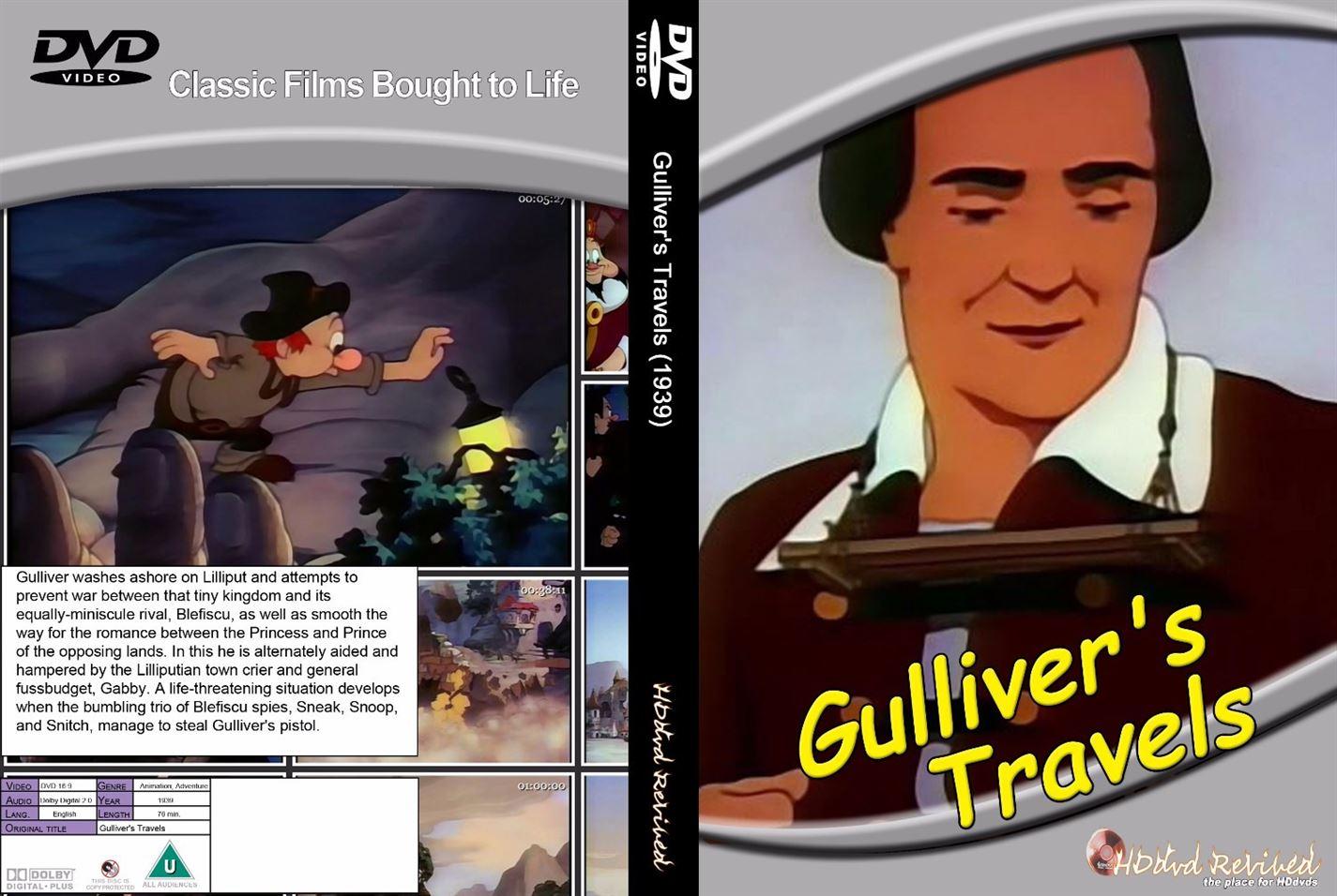 Gulliver's Travels (1939) - DVD - (HDDVD-Revived) - NEW - UK SELLER