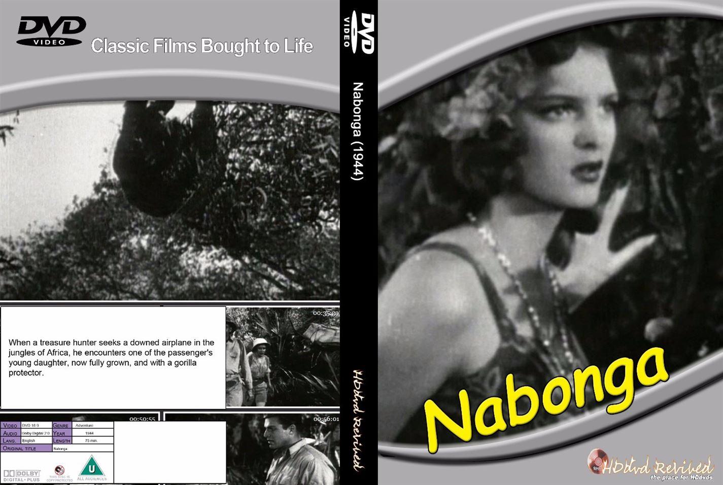 The Jungle Woman (1944) - (Nabonga Original Title) - DVD - (HDDVD-Revived) 