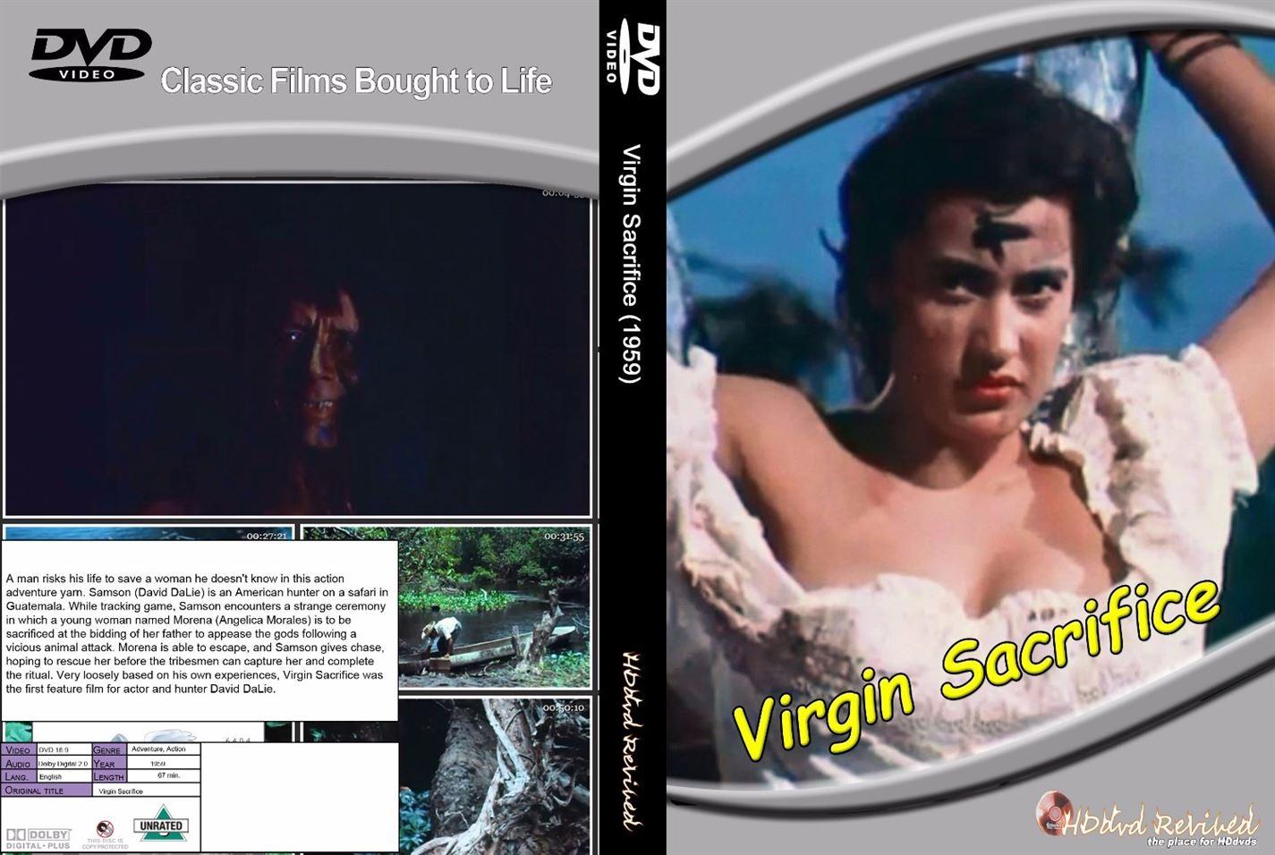 Virgin Sacrifice (1959) - DVD - (HDDVD-Revived) - NEW