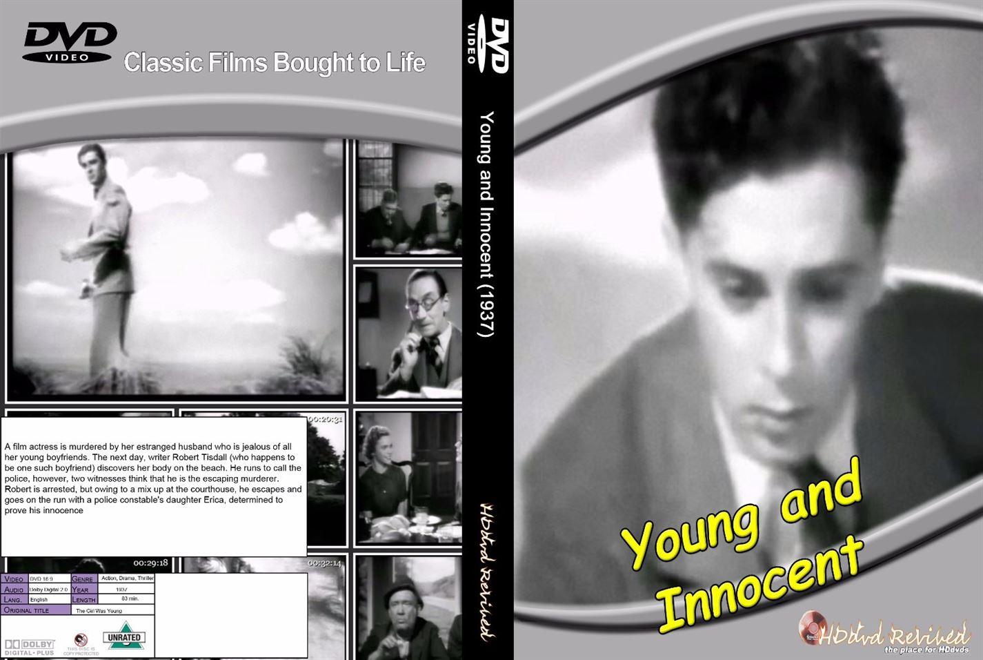 Young and Innocent (1937) - DVD - (HDDVD-Revived) - NEW