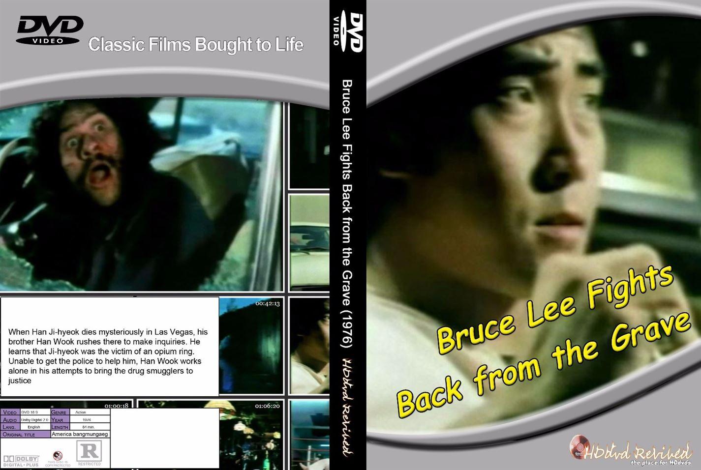 Bruce Lee Fights Back From The Grave (1976) - DVD - (HDDVD-Revived)