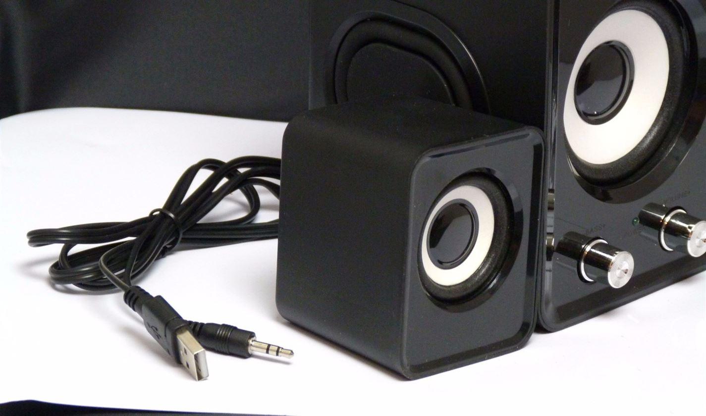 Ofnote YD - UP 2.1 USB Portable Multimedia Computer Small Stereo Subwoofer - UK Seller NP
