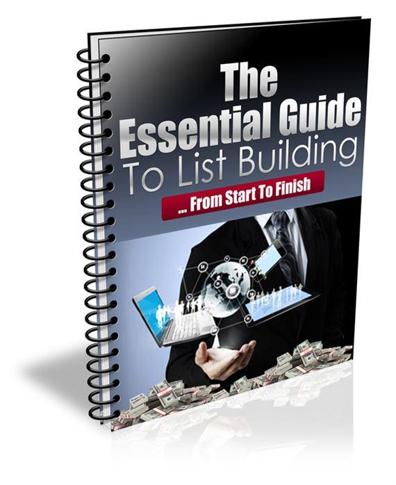 Essential Guide to List Building - PDF Ebook - Reseller Rights - Instant Download