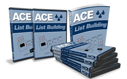Ace List Building - - PDF Ebook with Videos and Audiobook - Reseller Rights - Instant Download