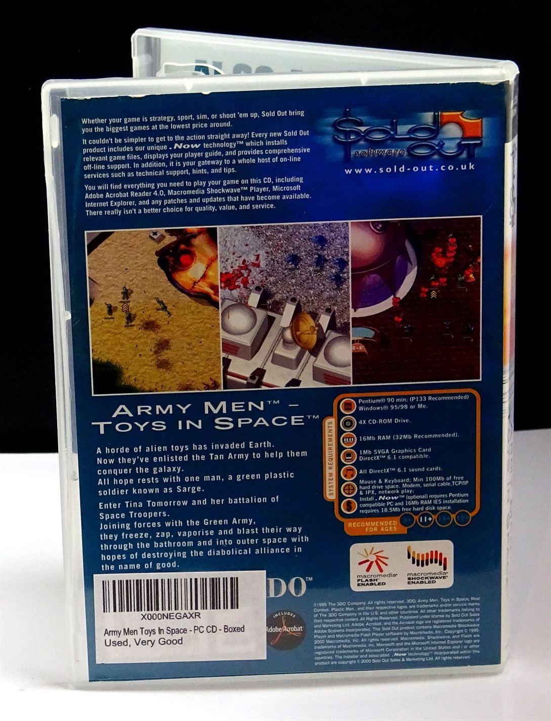Army Men Toys In Space (PC) - UK Seller