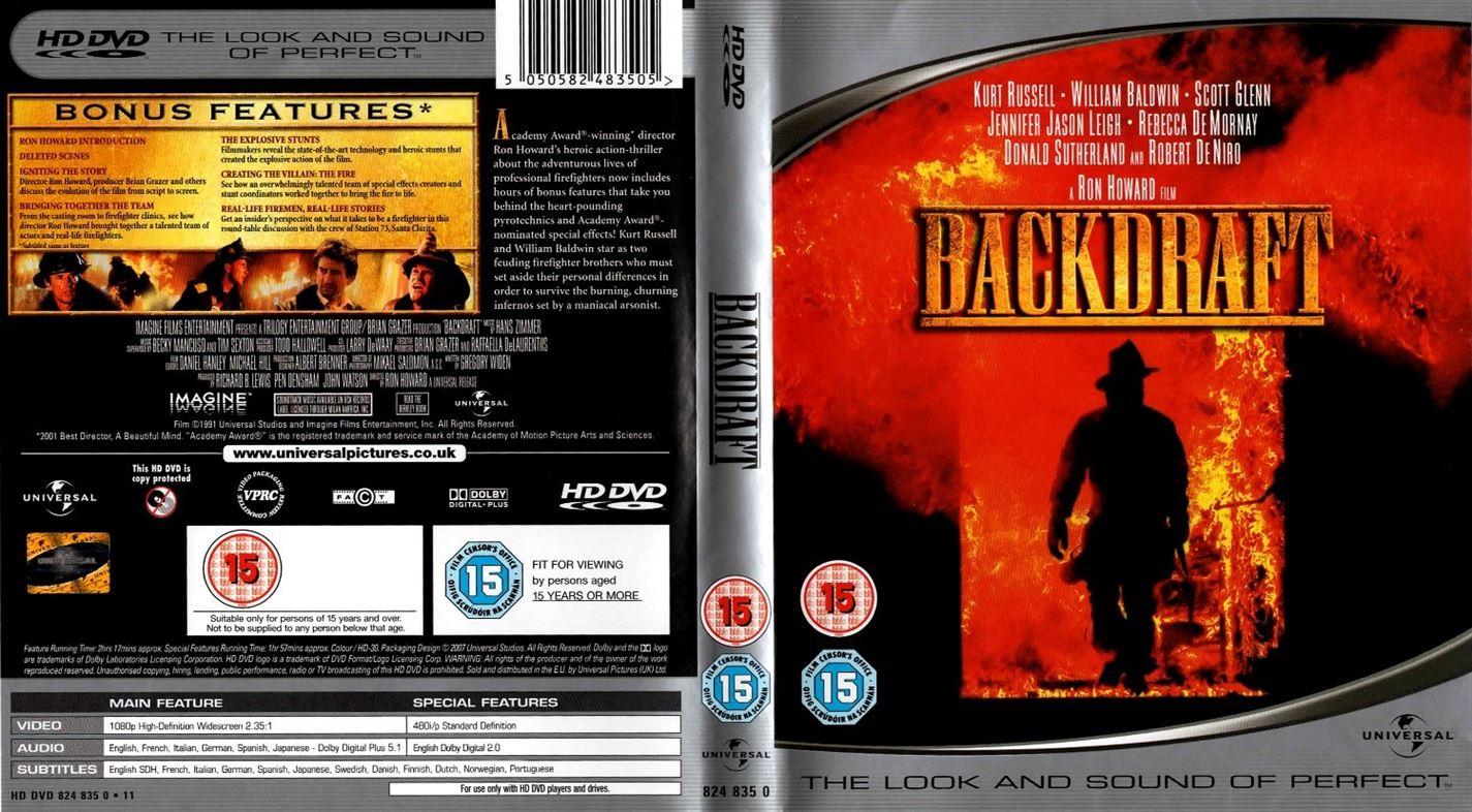 Backdraft (HD DVD) - UK Seller