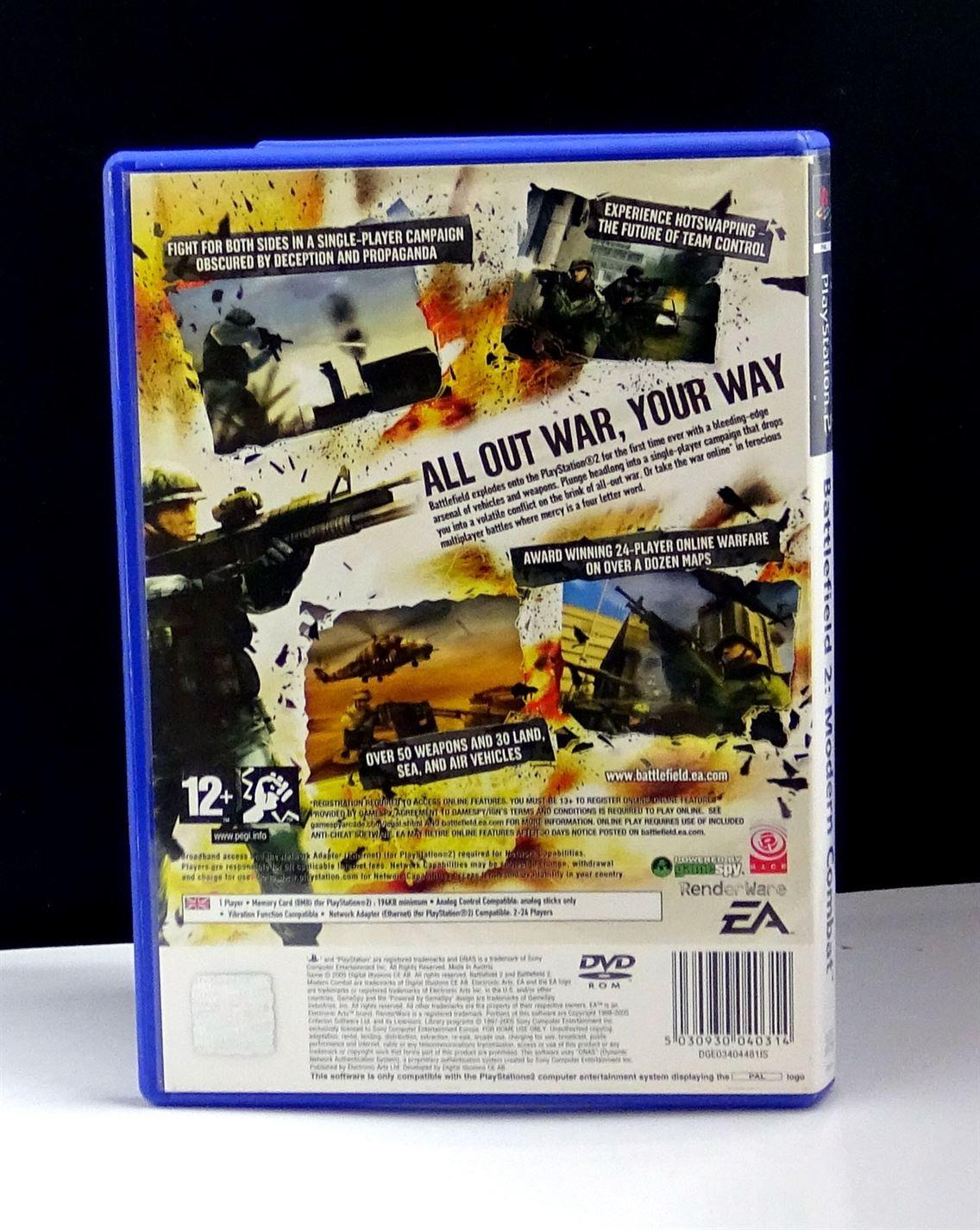Battlefield 2 Modern Combat PS2 (Playstation 2) - UK Seller