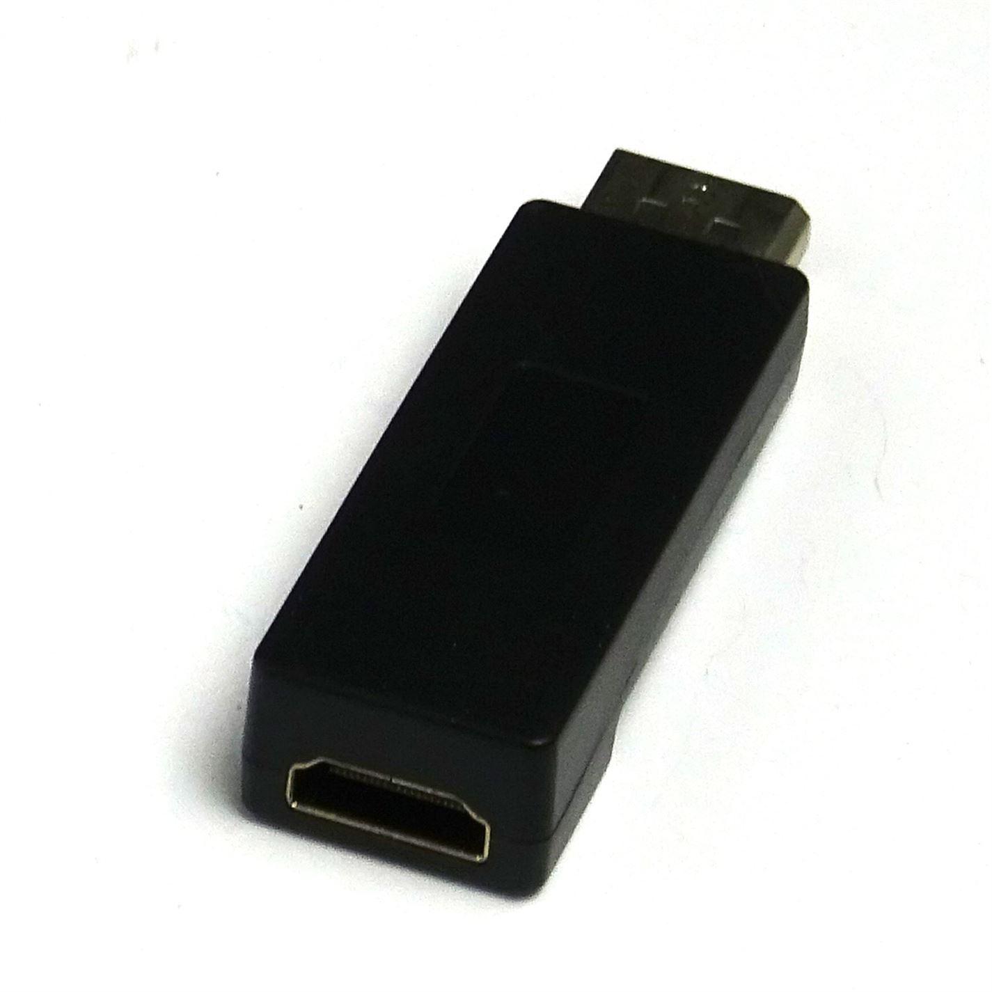 Display Port To HDMI Converter Adapter Display Port Male To HDMI Female Adaptor - UK Seller