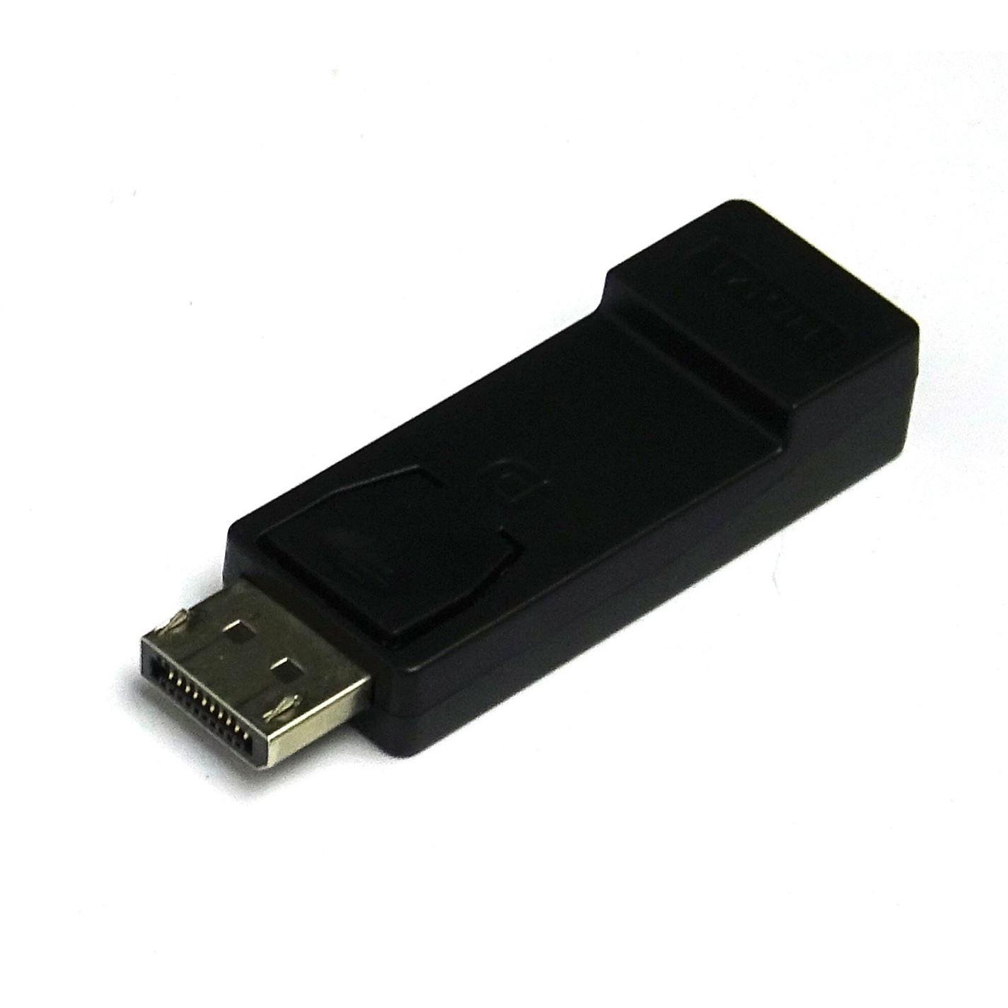 Display Port To HDMI Converter Adapter Display Port Male To HDMI Female Adaptor - UK Seller