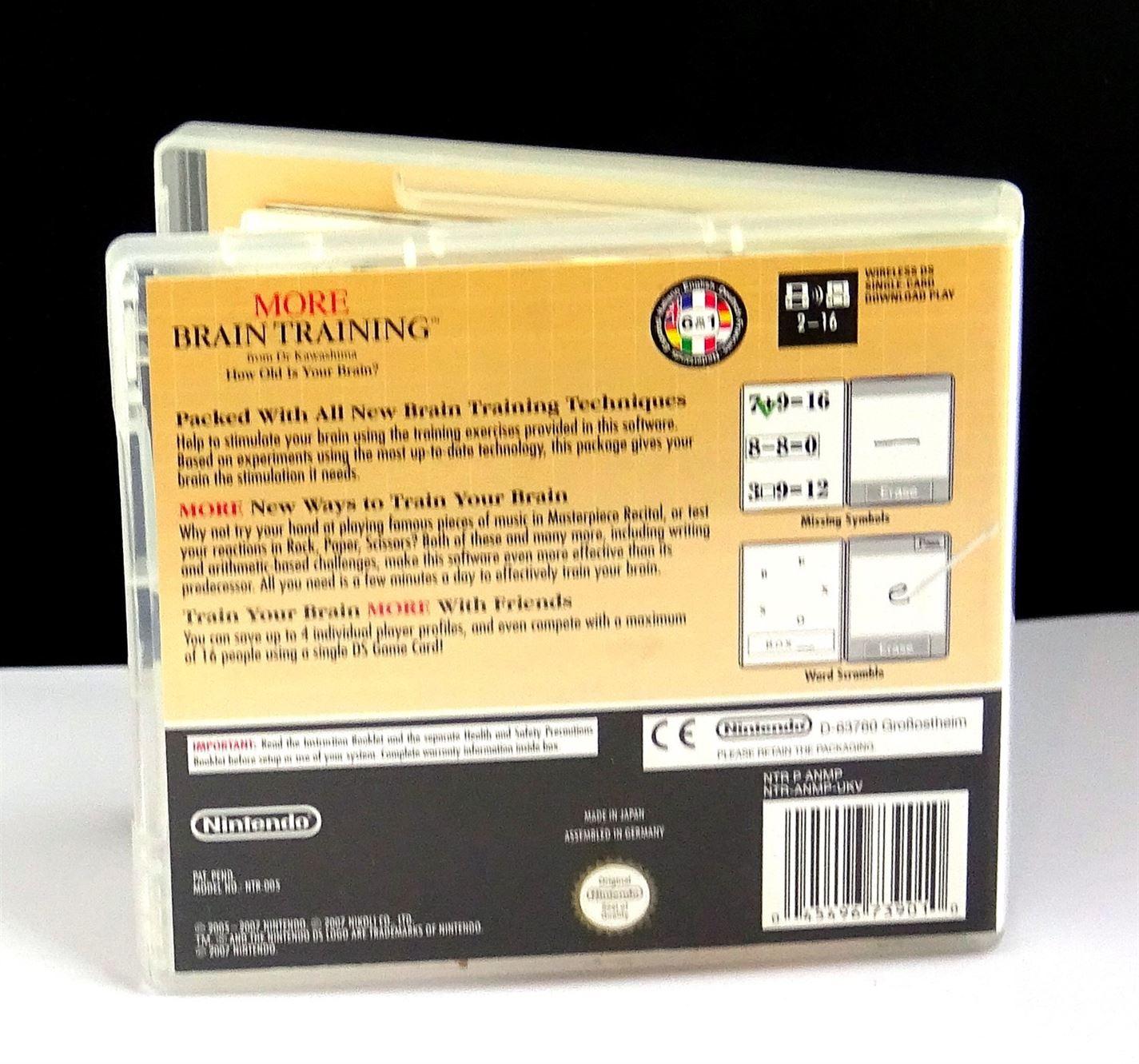 Dr Kawashima's More Brain Training DS (Nintendo DS) - UK Seller