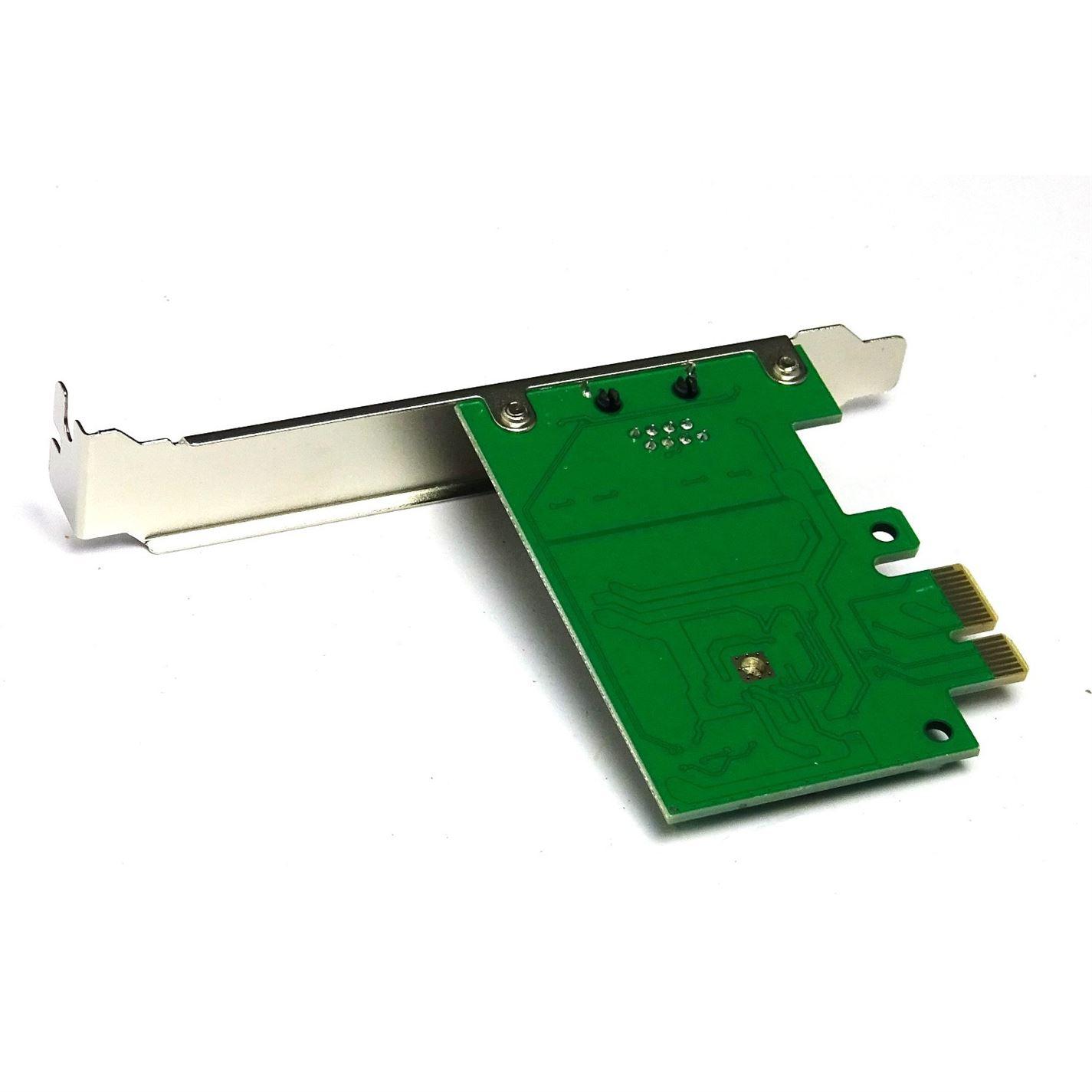 Gigabit Ethernet Lan PCI-E Express Network Card Desk Controller 10/100/1000M - UK Seller