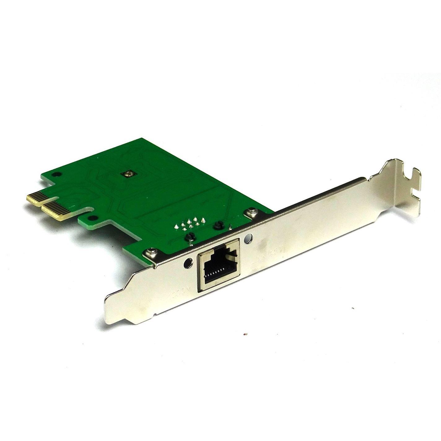 Gigabit Ethernet Lan PCI-E Express Network Card Desk Controller 10/100/1000M - UK Seller