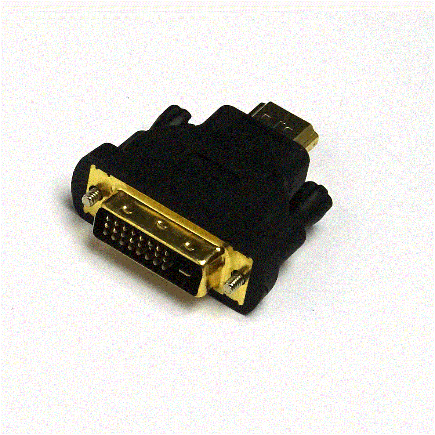 HDMI to DVI-D Male Converter Adaptor Gold Plated Gender Changer HDTV - UK Seller