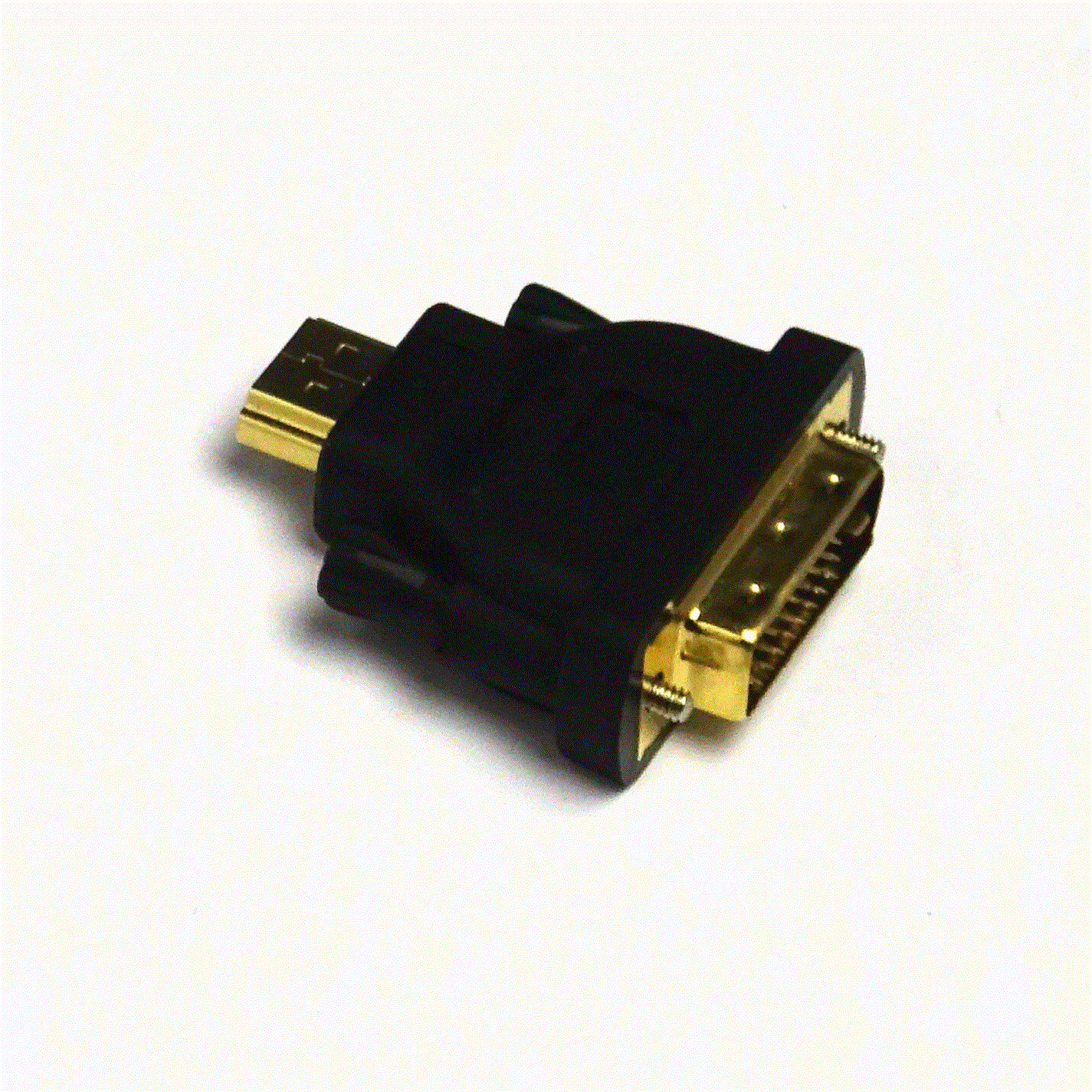 HDMI to DVI-D Male Converter Adaptor Gold Plated Gender Changer HDTV - UK Seller