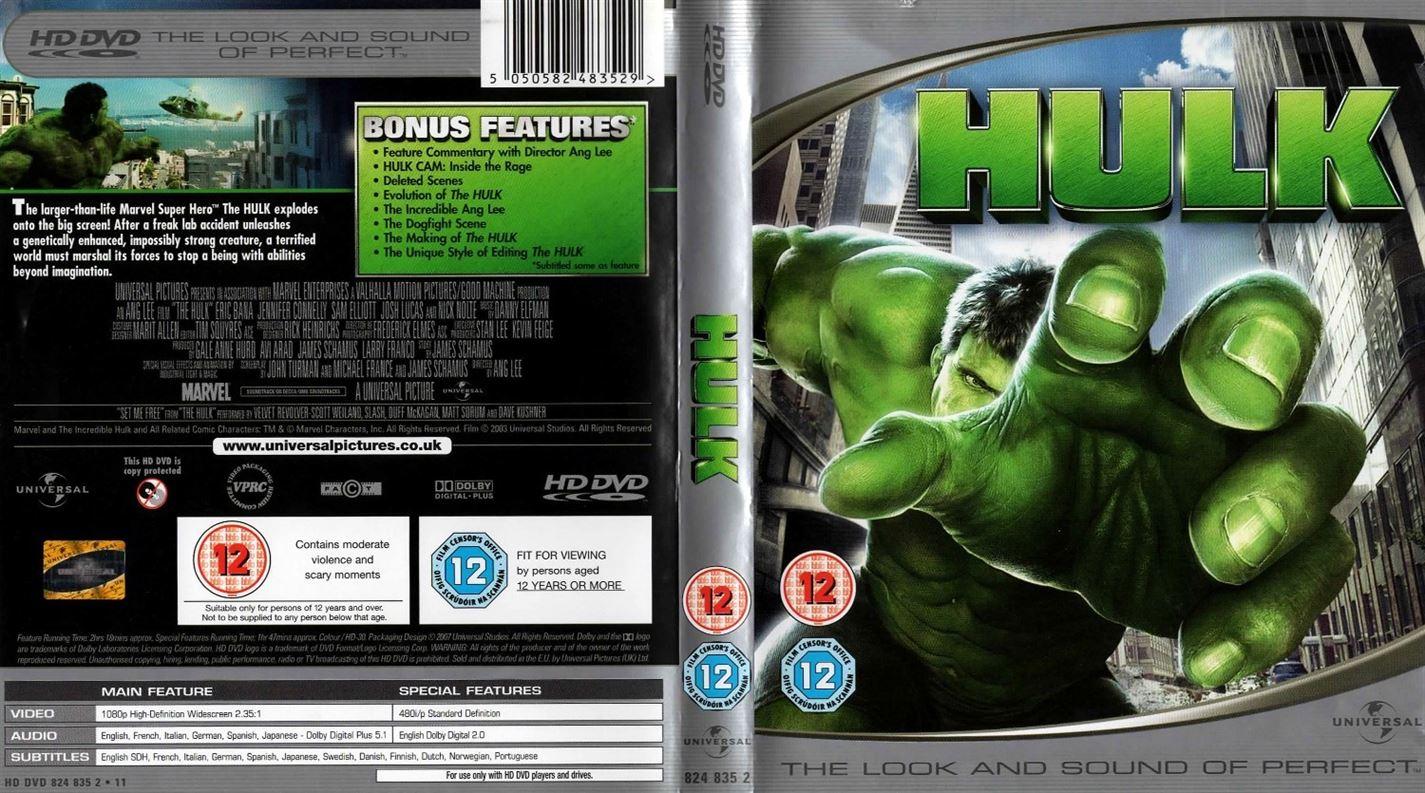 Hulk (HD DVD) - UK Seller