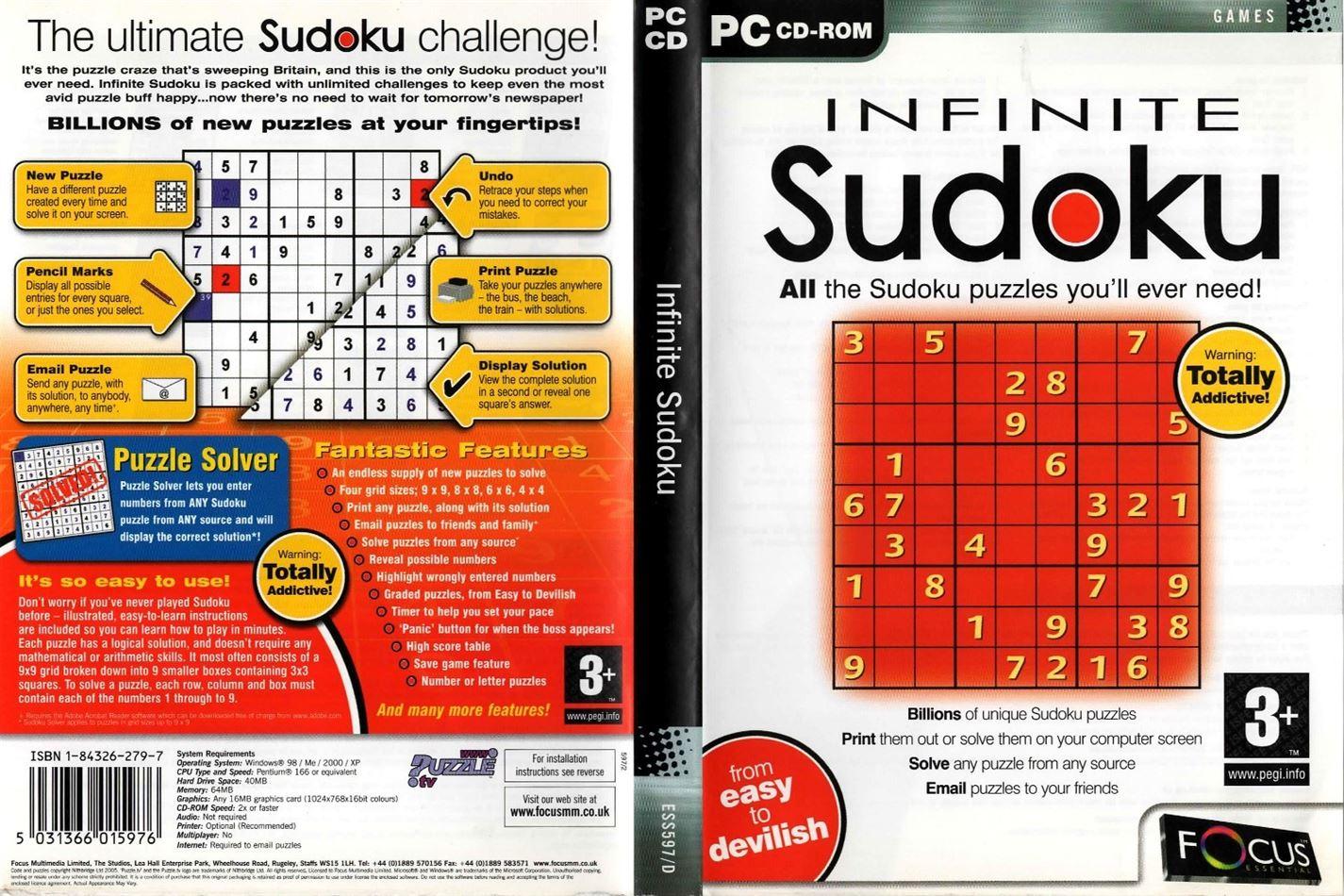 Infinite Sudoku (PC) - UK Seller
