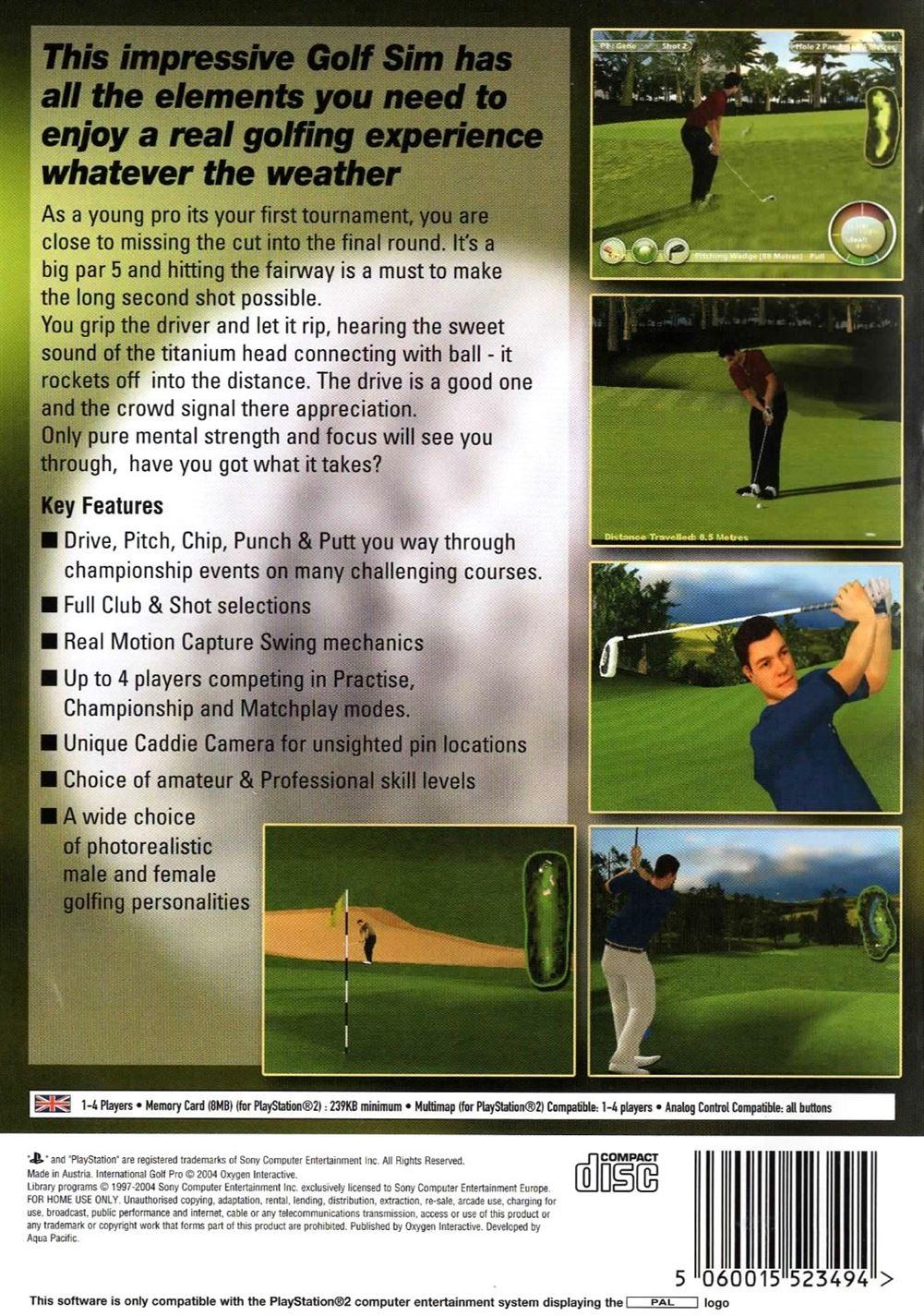 International Golf Pro PS2 (PlayStation 2) - UK Seller