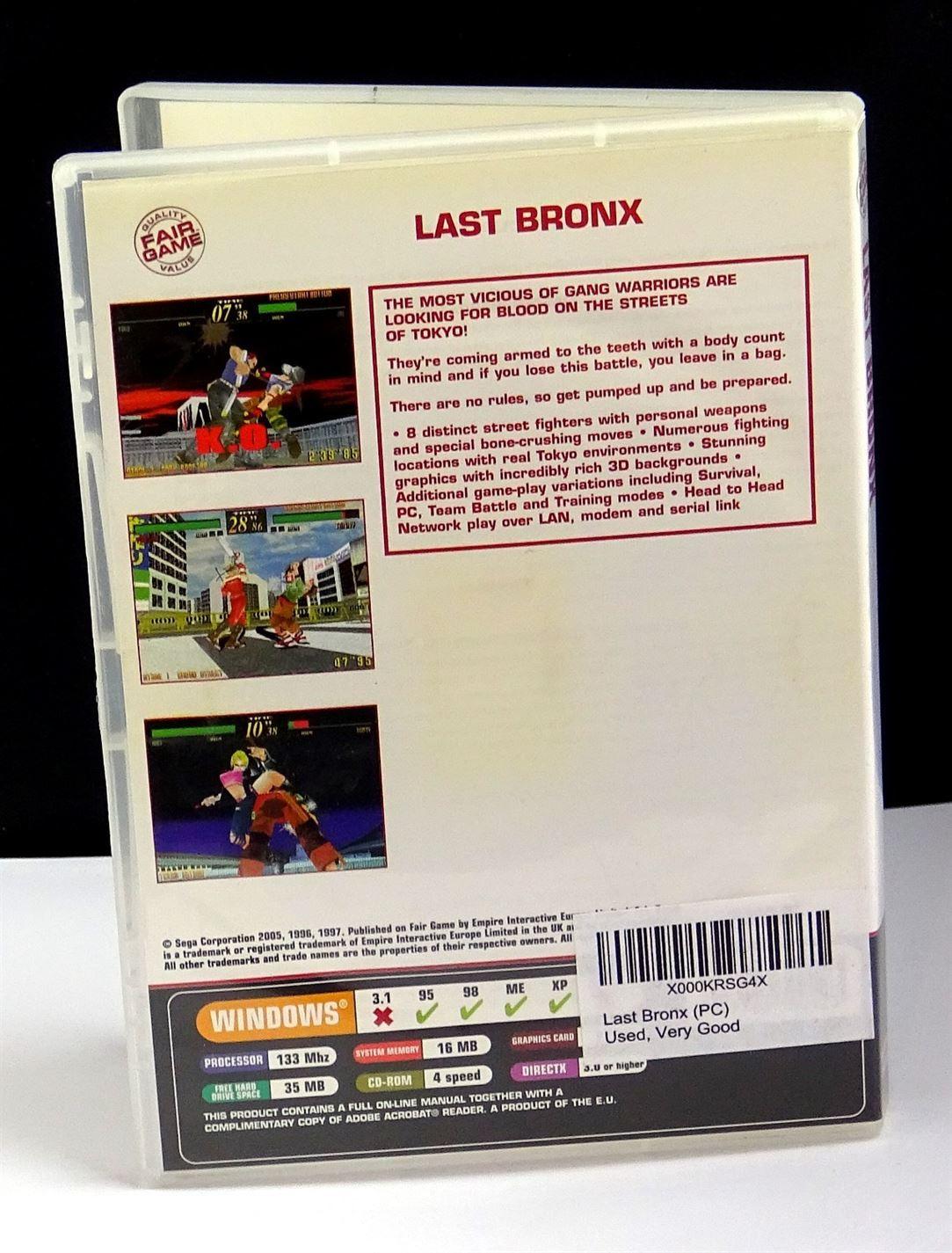 Last Bronx (PC) - UK Seller