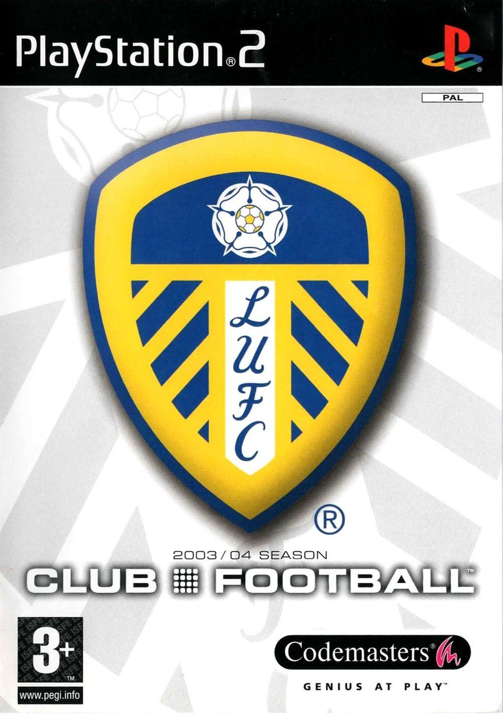 Leeds United Club Football 2003-04 PS2 (Playstation 2) - UK Seller