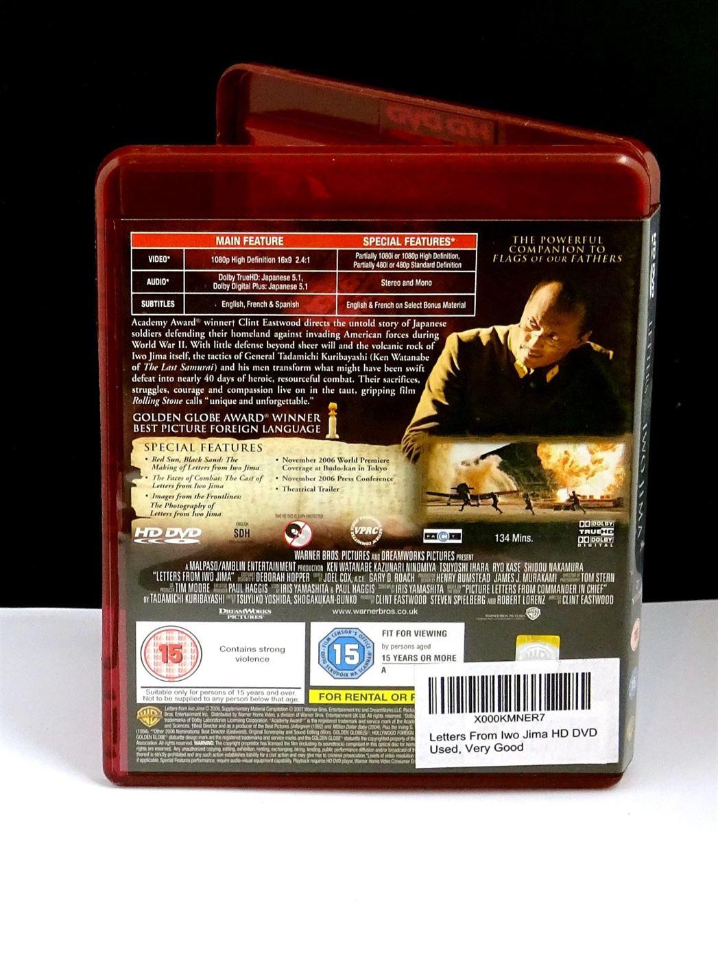 Letters From Iwo Jima (HD DVD) - UK Seller
