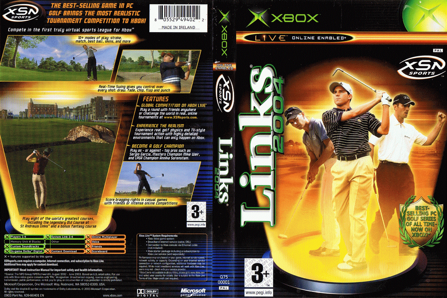 Links 2004 (Xbox) - UK Seller NP