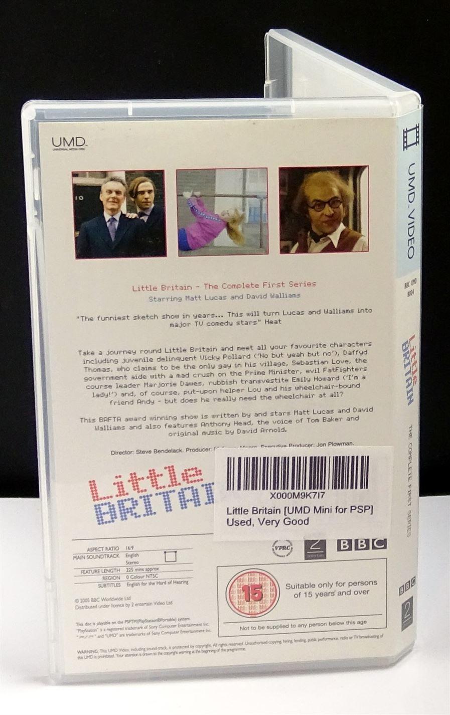 Little Britain - Complete First Series (UMD Mini for PSP)- UK Seller