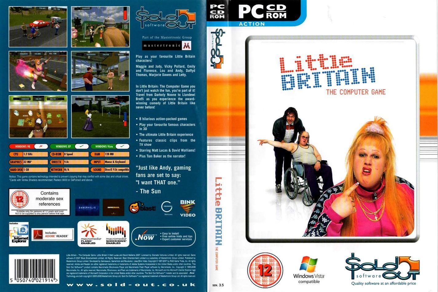 Little Britain The Video Game (PC) - UK Seller