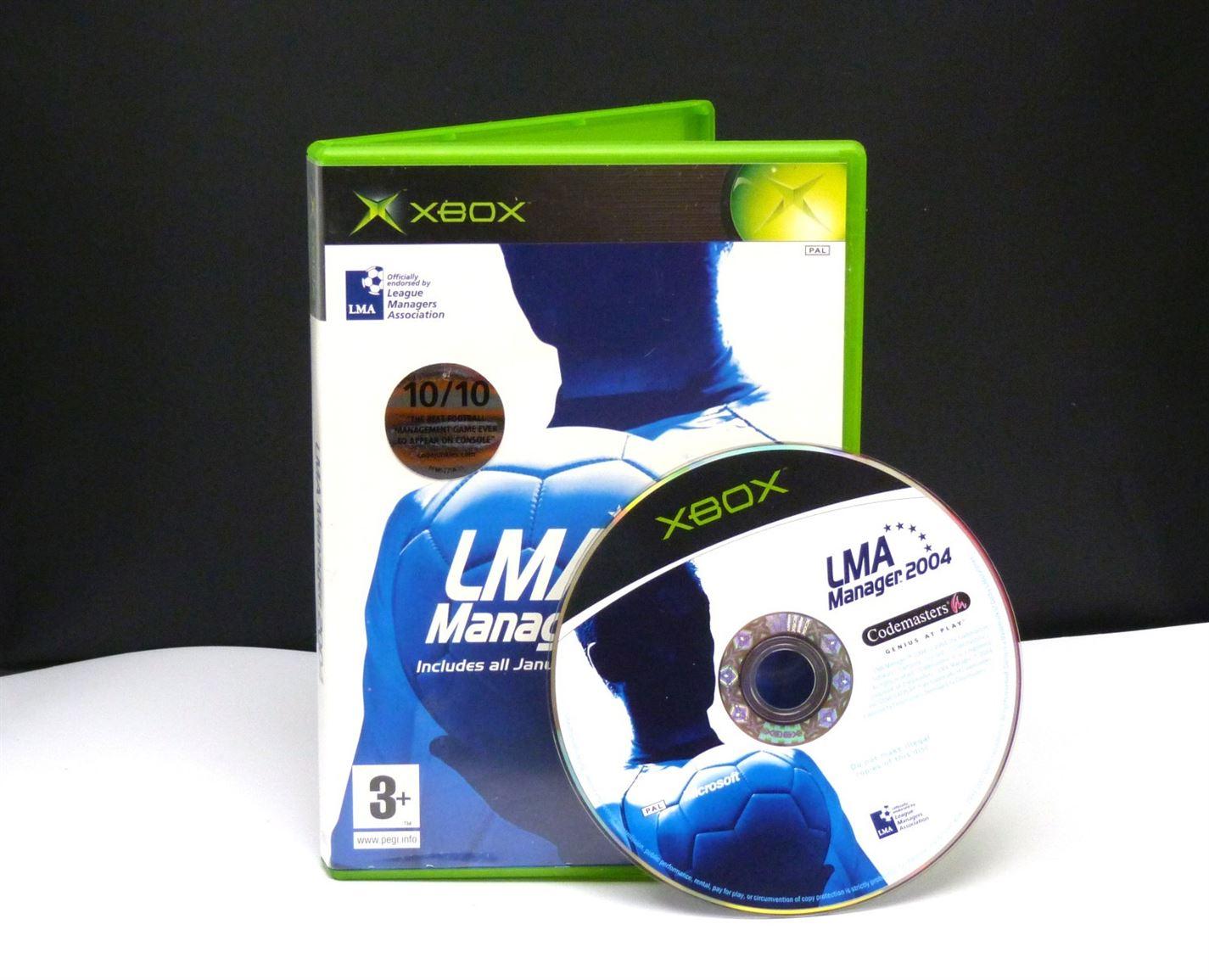 LMA Manager 2004 (Xbox) - UK Seller NP