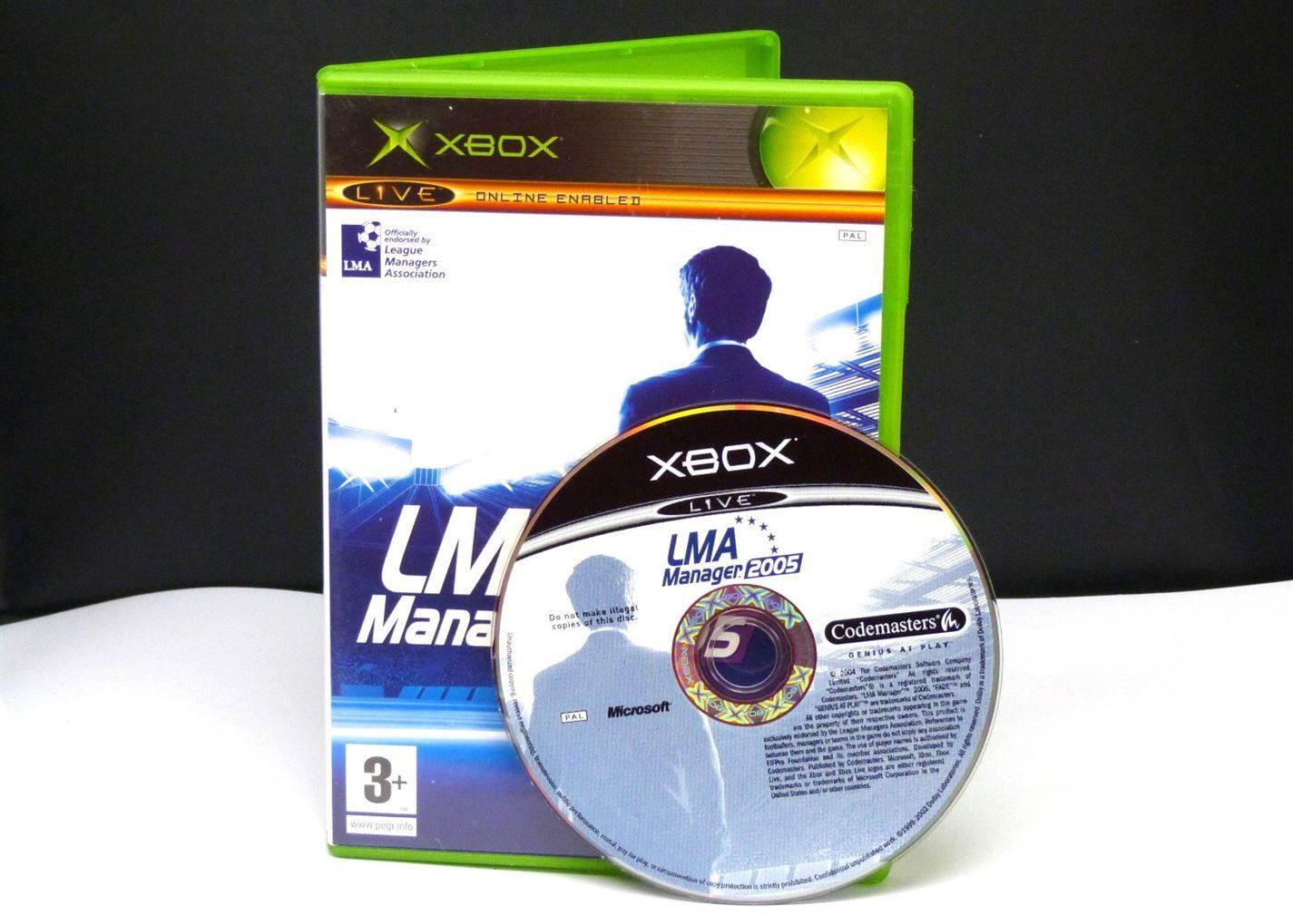 LMA Manager 2005 (Xbox) - UK Seller NP