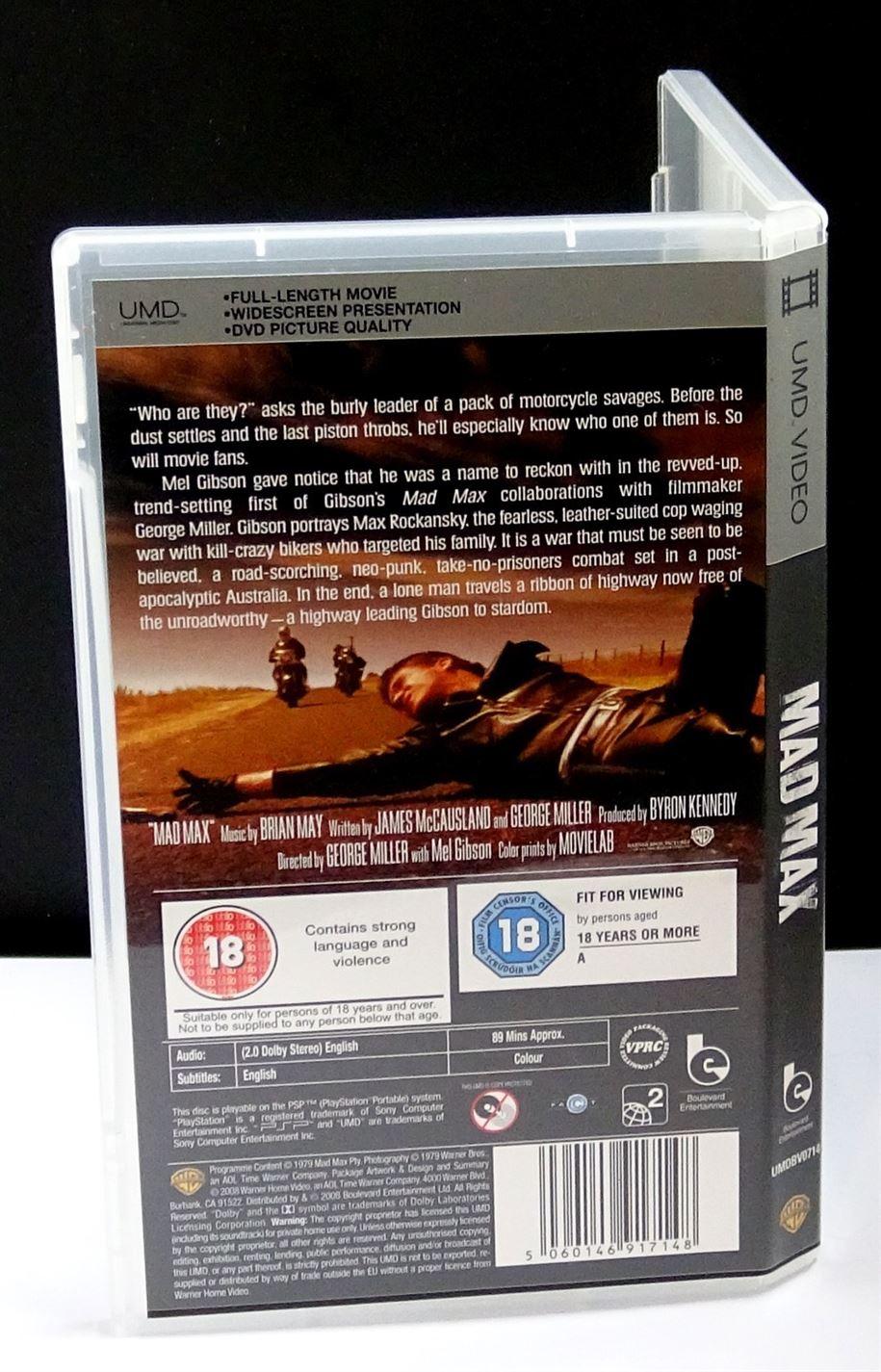 Mad Max (UMD Mini for PSP) - UK Seller