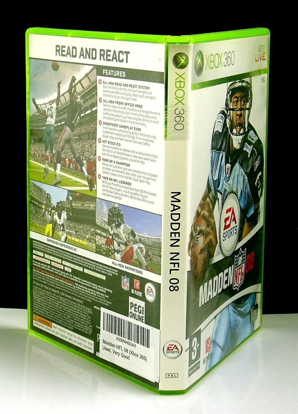 Madden NFL 08 (Xbox 360) - UK Seller
