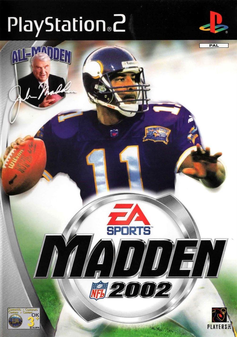 Madden NFL 2002 PS2 (PlayStation 2) - UK Seller