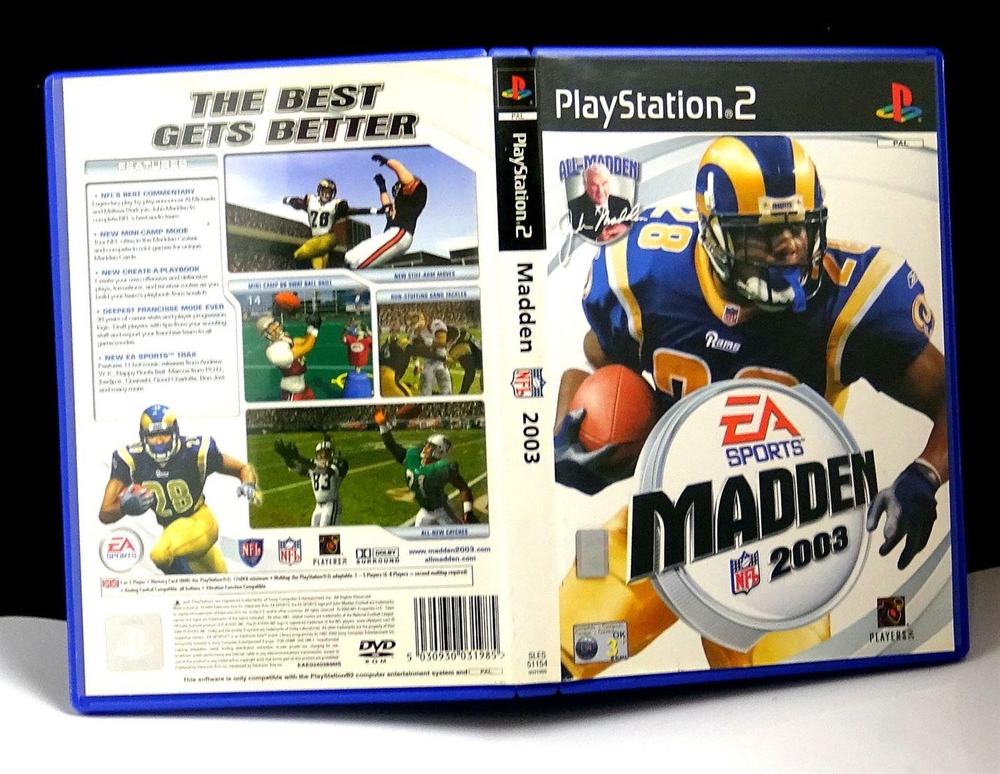 Madden NFL 2003 PS2 (Playstation 2) - UK Seller