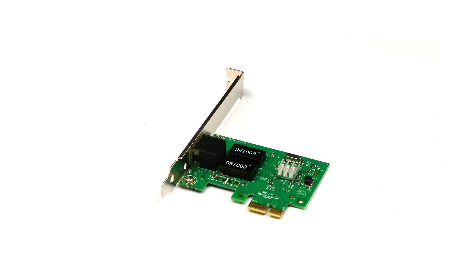 PCI-Express RJ45 Gigabit Ethernet Network Card 10/100/1000Mbps Low Profile - UK Seller NP