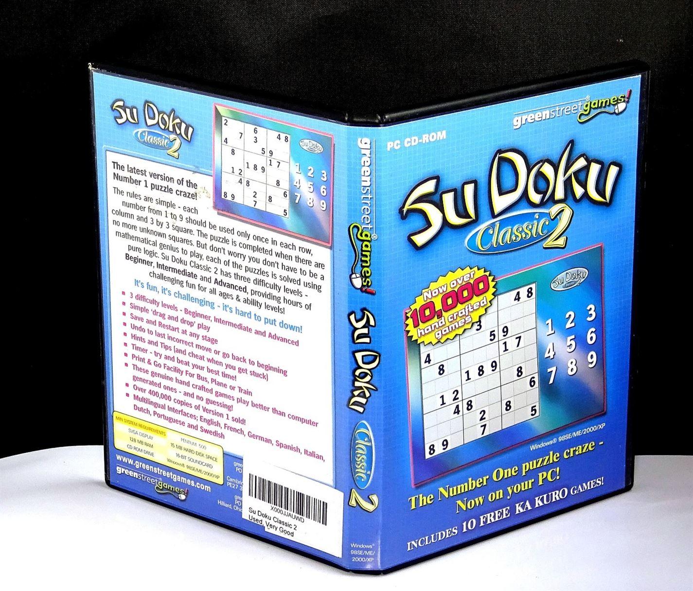 Su Doku Classic 2 (PC) - UK Seller